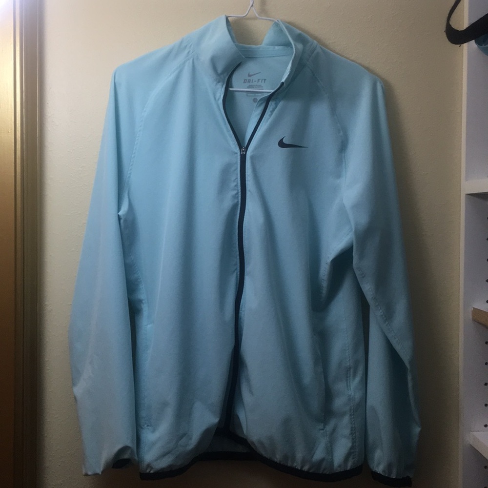 Light blue Nike jacket